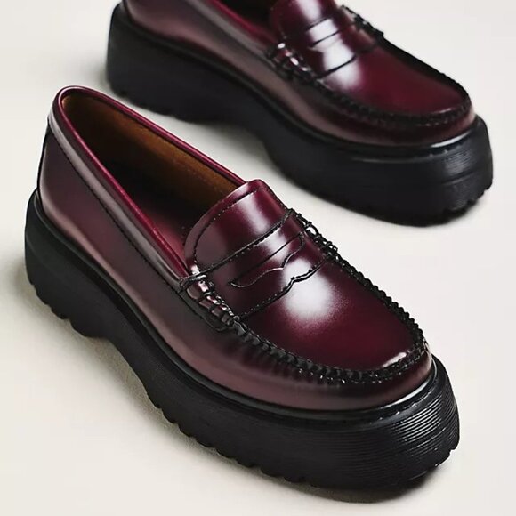 Anthropologie x G.H.BASS Weejuns Whitney Super Lug Loafers - Picture 2 of 12